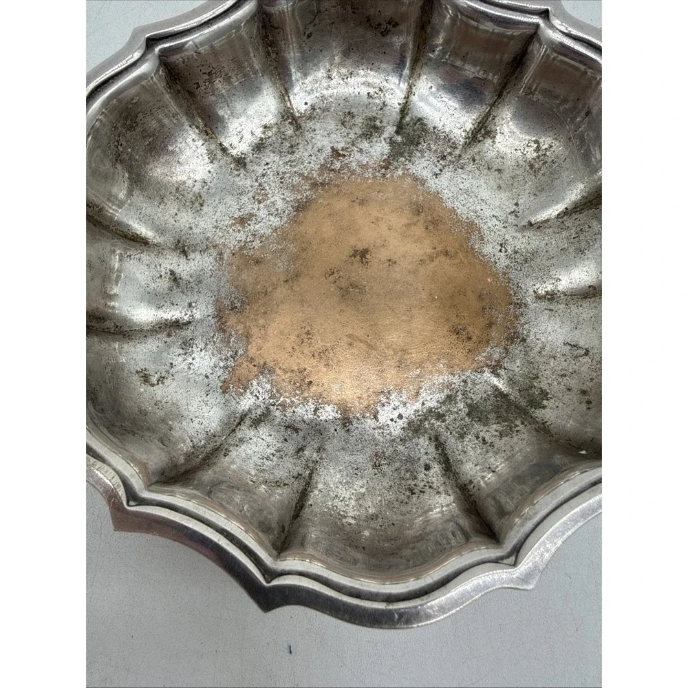 Vintage Silverplate Decorative Serving Bowl/Candy Dish 5.5